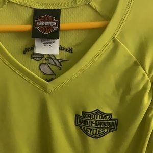 COPY - NWOT Neon Harley Davidson Tee